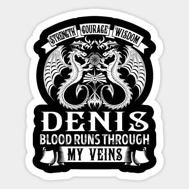 DENIS Sticker by Kallamor